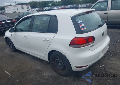 2012 Volkswagen Golf 2.5L 4-Door из США, поврежденный, VIN WVWDB7AJ5CW318144